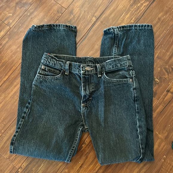 Boys Wrangler jeans 14 R Adjustable‎ waist - Picture 1 of 3